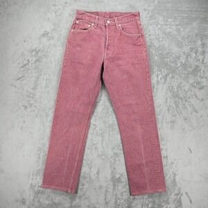 Vintage Levis‎ 501 Jeans Womens 28x32 Straight Leg Button Fly Made USA 90s EUC